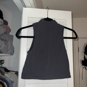 Zara turtle neck tank top